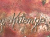 a close up of a sign on the side of a building