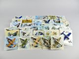 plein de petits avions miniatures posés sur une table