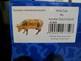 une boîte sur laquelle figurent l'image d'une vache et un code-barres