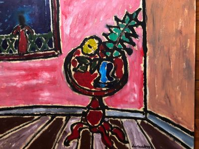 DURIAUD Christian (1944) La table de ma mère "hommage à Raou…