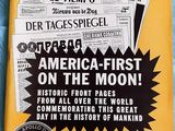 un livre sur l'Amérique : d'abord sur la Lune, puis dans un lit