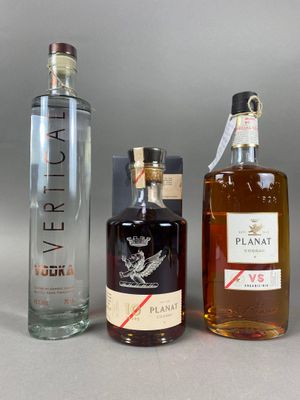 1 B Cognac, Planat, 10 years, 70 cl