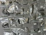 a lot of items that are in bags on the table