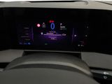 a car dashboard with a digital display on it