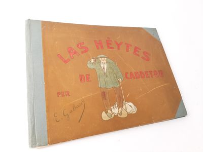 an old book with a picture of a man on it