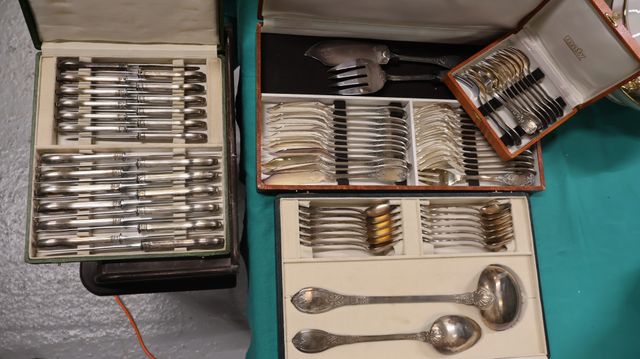 MATY : service de couverts à poisson et coffret de 12 fourchette ...