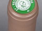 a close up of a bottle of wine with a label on it