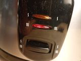 an image of a close up of a toaster on a counter