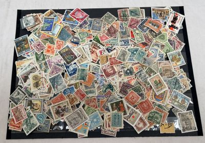a picture of a picture of a collection of postage stamps