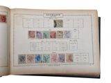 a book with a lot of stamps on it