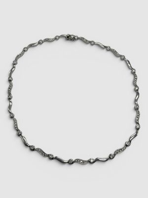 COLLIER en argent 925/1000..Poids brut : 18,4 g.