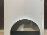 an image of a white box with a hole in it