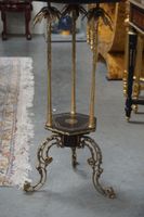 table d'appoint hexagonale de style Boulle - avec des montur… (photo 2)