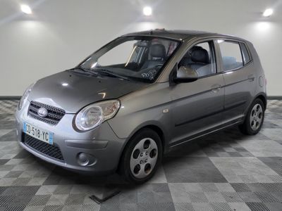 la photo d'une petite voiture garée dans un garage