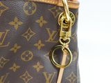 louis vuitton monogram canvas shoulder bag with gold hardware