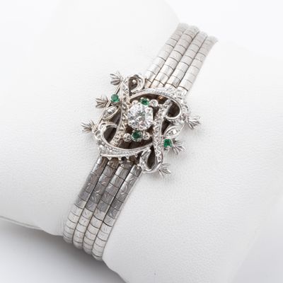 an image of a close up of a ring on a napkin