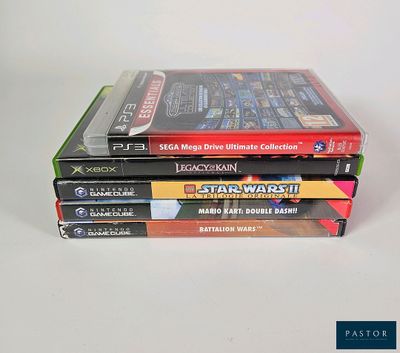 three dvds stacked on top of each other on a table