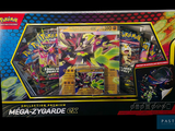 a box of pokemon cards that are in the box