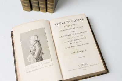 GRIMM, Baron de et DIDEROT, Denis. Correspondance littéraire…