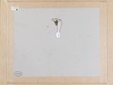 a picture of a picture of a key hanging on a wall
