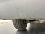a close up view of a car ' s rear bumper