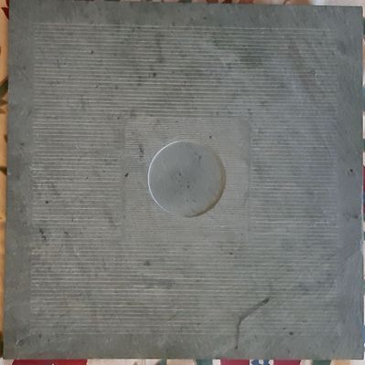 JANE Christopher "Unveiling" ou "Veil", ardoise sculptée