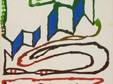 an image of a drawing of a man and a woman on a couch