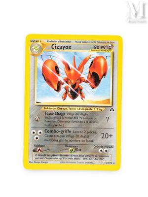 a close up of a pokemon card on a white surface