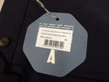 a label on the back of a shirt that says 4
