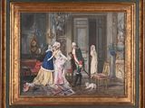 an image of a painting of a man and a woman in a room