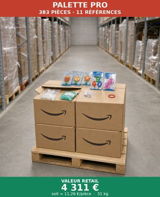 an image of a picture of a box of food on a pallet