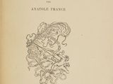 an old book with a drawing of a dragon on it