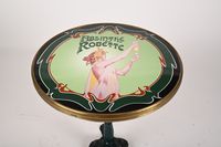 Table de bistrot "Absinthe Robette", le piètement en fonte l… (photo 2)