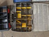 a lot of tools that are sitting on the floor