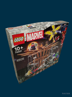 une boîte de Lego posée sur une table