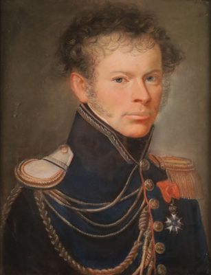 portrait d'un homme en uniforme militaire