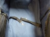 a close up of a piece of luggage in a bag