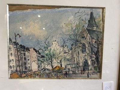 B. Davy ASP SBD, Vue de Paris 25x32