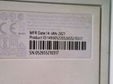 a label on the back of a cell phone that reads mrr date 14 - jan - 2021
