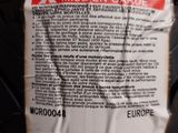 a close up of a bag of food on a table