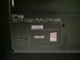 a close up view of the back of a laptop