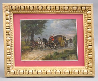 École du XIXe siècle La diligence