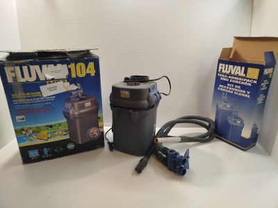 FLUVAL - Filtre extérieur 104 MSF - 480 l/h - Système AquaSt…
