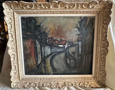 la photo d'une photo d'un tableau dans un cadre