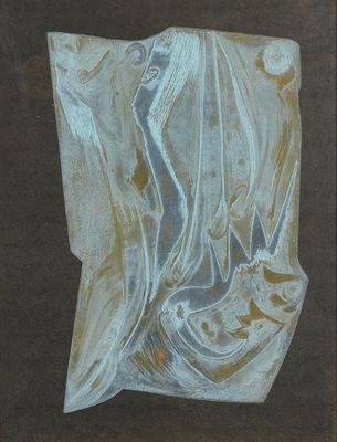 an image of a painting of a woman wrapped in a sheet