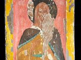 an image of a painting of a man with a beard and a hat