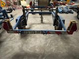 an image of a trailer being worked on in a garage