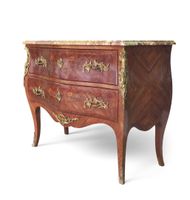 COMMODE GALBÉE DE STYLE LOUIS XV (photo 3)