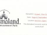 an image of a business card with a picture of a castle on it
