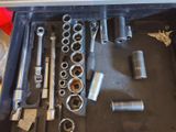 a tool box with a bunch of tools inside of it